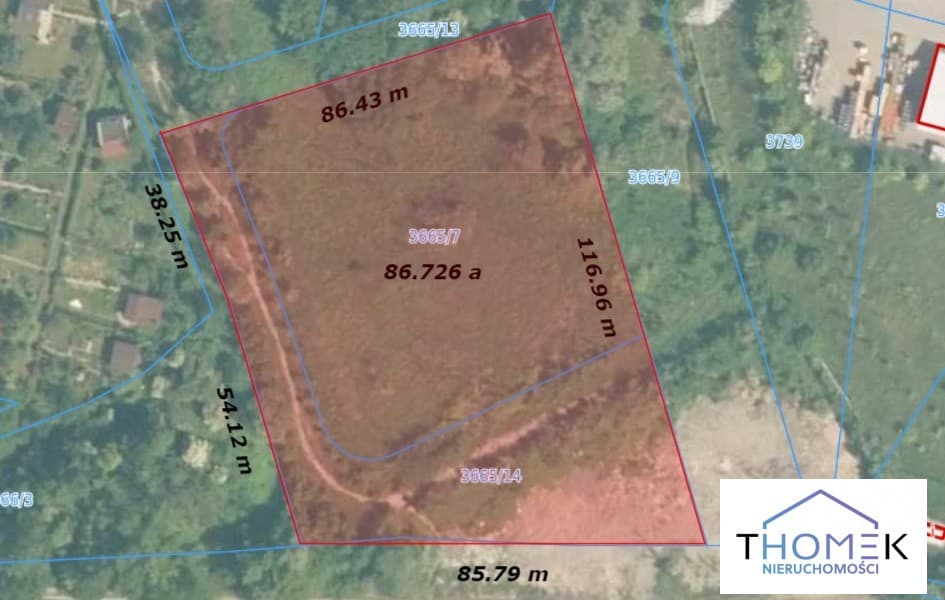 Działka na sprzedaż, Sosnowiec, 8624 m²